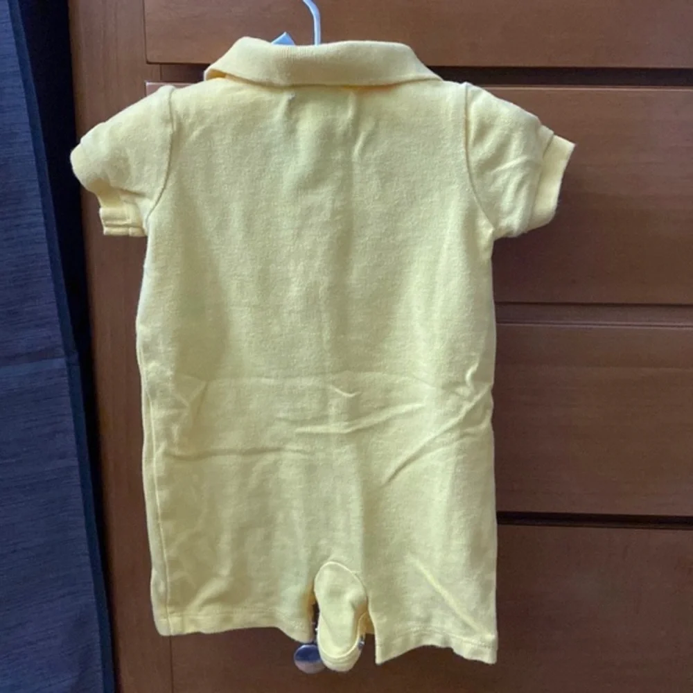 Ralph Lauren Yellow Onesie 6M